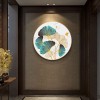 Leaves - Full Round Diamond - 40x40cm
