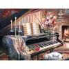 Piano  - Full Round Diamond - 30x40cm