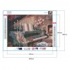 Piano  - Full Round Diamond - 30x40cm