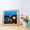Scenery in the Cup - Full Round Diamond - 25x25cm