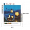 Scenery in the Cup - Full Round Diamond - 25x25cm