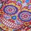 Flower Skull - Special Shaped Diamond - 25x25cm