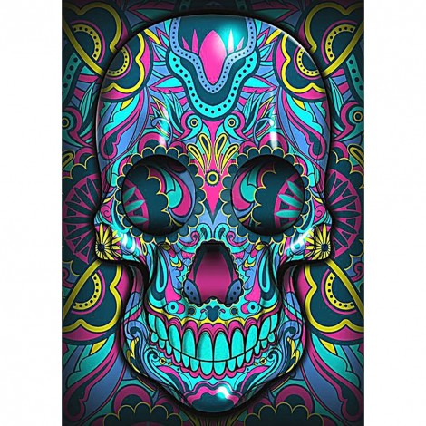 Skeleton - Full Round Diamond - 30x40cm