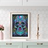 Skeleton - Full Round Diamond - 30x40cm