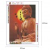 Buddha Statue  - Full Round Diamond - 30x40cm