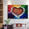 Pencil  - Full Square Diamond - 40x30cm