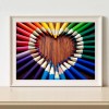Pencil  - Full Square Diamond - 40x30cm