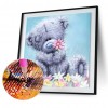 Bear - Partial Round Diamond - 30x30cm