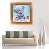 Bear - Partial Round Diamond - 30x30cm