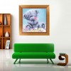 Bear - Partial Round Diamond - 30x30cm