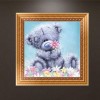 Bear - Partial Round Diamond - 30x30cm
