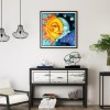 Sun Moon - Full Square Diamond - 45x45cm