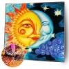 Sun Moon - Full Square Diamond - 45x45cm