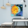 Sun Moon - Full Square Diamond - 45x45cm