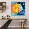 Sun Moon - Full Square Diamond - 45x45cm