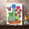 Cactus - Special Shaped Diamond - 30x40cm