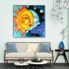 Sun Moon - Full Square Diamond - 45x45cm