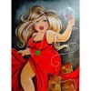 Happy Women - Partial Round Diamond - 30x40cm