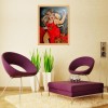 Happy Women - Partial Round Diamond - 30x40cm