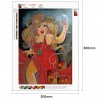 Happy Women - Partial Round Diamond - 30x40cm
