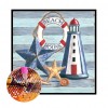Sea Star-Round Diamond-30x30CM