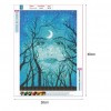 Tree  - Full Round Diamond - 30x40cm