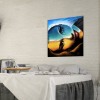 Sea Wave - Full Round Diamond - 30x30cm
