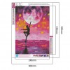 Ballet - Full Round Diamond - 30*40cm