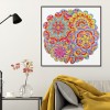 Mandala - Full Round Diamond - 30*30cm
