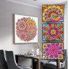Mandala - Full Round Diamond - 30*30cm