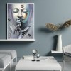 Buddha  - Full Round Diamond - 30x40cm