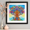 Colorful Tree - Special Shaped Diamond - 30x30cm
