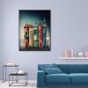 Abstract Book Cabin - Full Round Diamond - 30x40cm