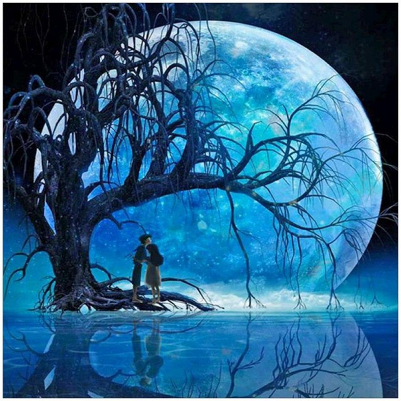 Moon  - Full Round D...