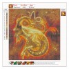 Capricornus - Full Round Diamond - 30x30cm