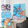 Abstract - Special Shaped Diamond - 25x30cm