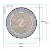 Mandala Flower - Special Shaped Diamond - 35x45cm