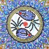 Mandala Flower - Special Shaped Diamond - 35x45cm