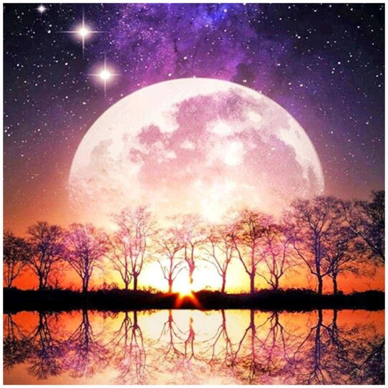 Moon  - Full Round D...