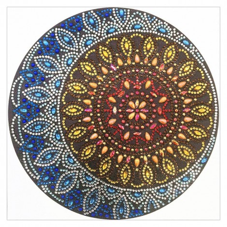 Mandala  - Special Shaped Diamond - 30x30cm