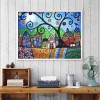 Abstract - Special Shaped Diamond - 30x40cm