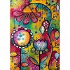 Abstract Flower - Full Round Diamond - 35*45cm