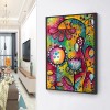Abstract Flower - Full Round Diamond - 35*45cm
