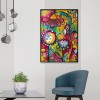 Abstract Flower - Full Round Diamond - 35*45cm