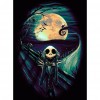 Night Skull - Full Round Diamond - 30x40cm