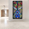 Flower Guitar -Full Round Drill Diamond Painting-45*85cm