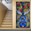 Flower Guitar -Full Round Drill Diamond Painting-45*85cm