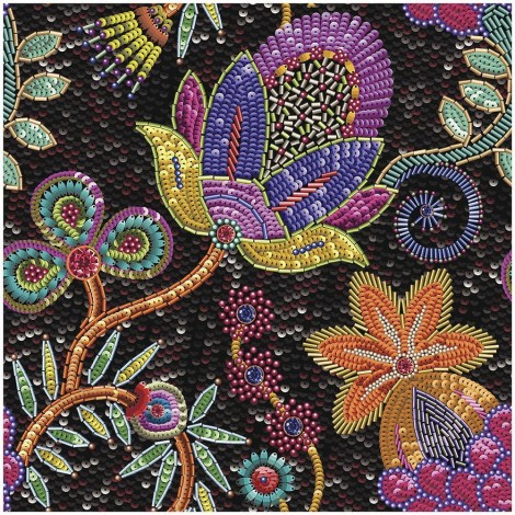 Colorful - Full Round Diamond - 30x30cm
