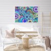 Colorful Flower - Full Round Diamond - 40x30cm