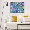 Colorful Flower - Full Round Diamond - 40x30cm